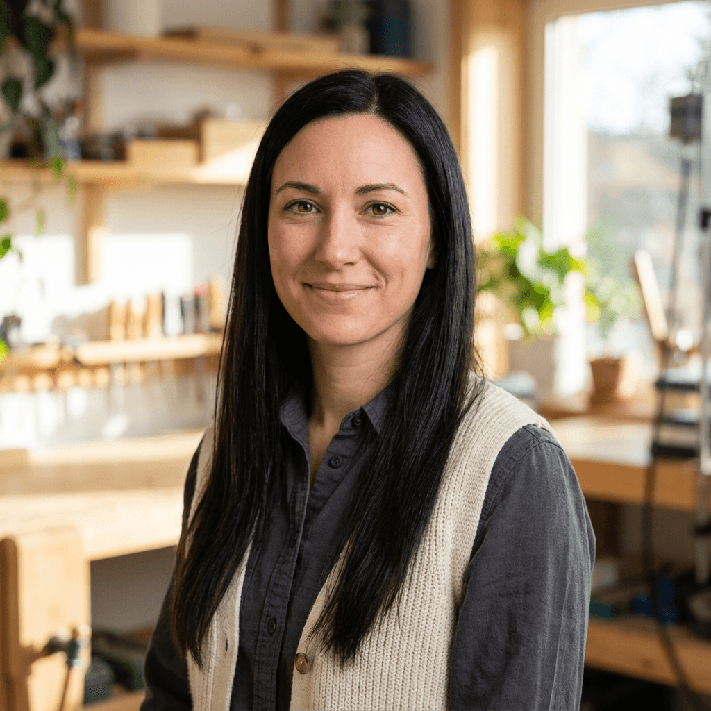 Martina González mostrando su cabello reparado y saludable