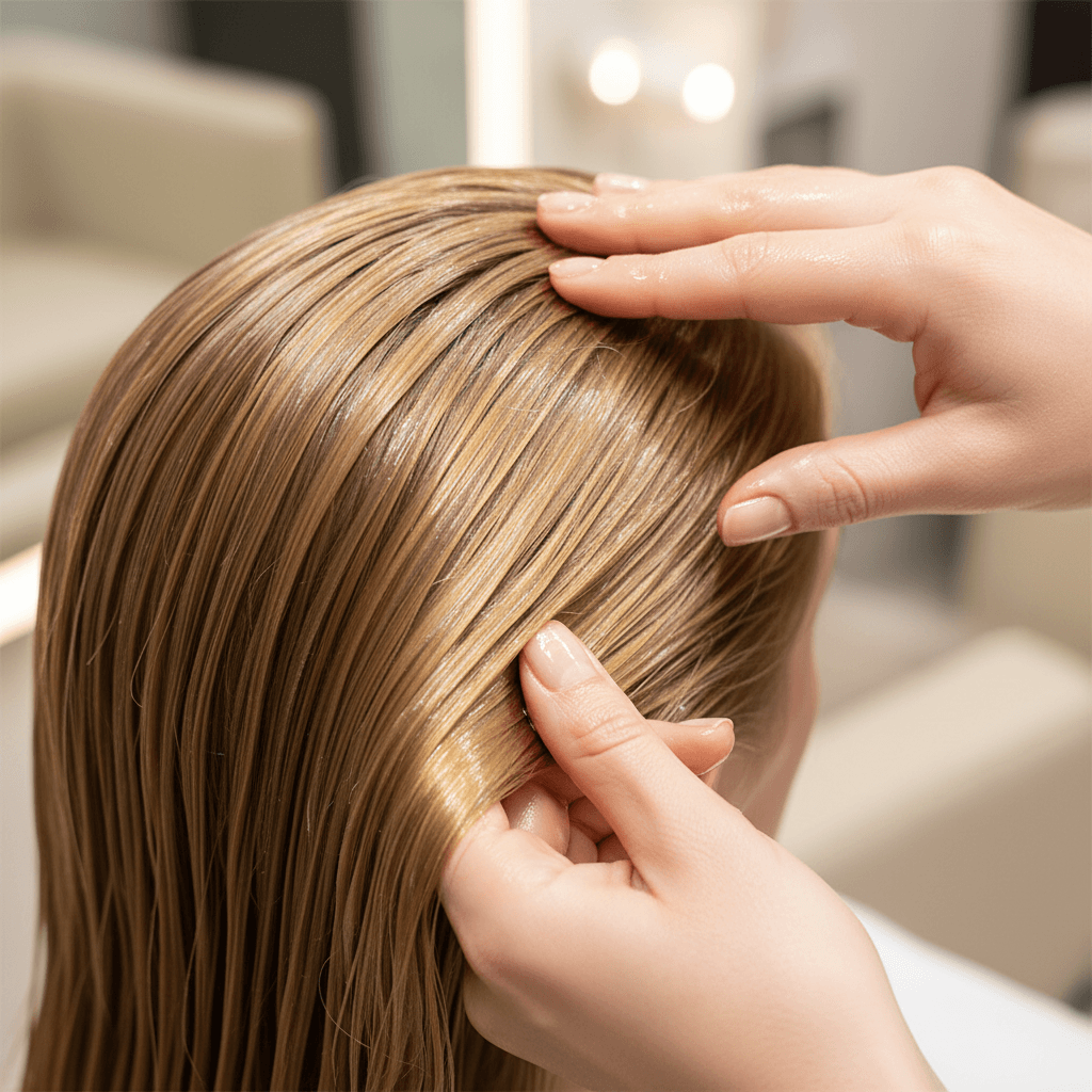 Aplicación de reposición de aminoácidos en tratamiento capilar